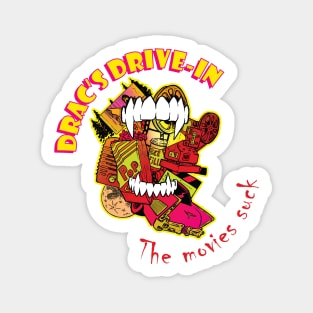 Drac's Drive-In Sticker